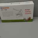 MK.Bear Fridge Magnet Button Maker Machine 50mm/1.97 inchSquare-Shaped Pin Maker Machine for Refrigerator Magnet, DIY Square Button Press Machine with 100 Sets Fridge Magnet Button Maker Supplies