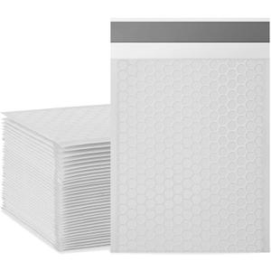 Bubble Mailers, 8.5x11 Inch Padded Bubble Mailers Pack of 50 Bubble Envelopes Opaque Self Seal Adhesive Waterproof Bags for Shipping and Packaging (White, 8.5x11-50Pc)