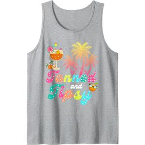 Tanned Tipsy Beach Summer Vacation Gift For Family Friend Tank Top XL