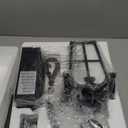 EDISHINE Dusk to Dawn Outdoor Wall Lights, Porch Light Fixture with GFCI Outlet, Exterior Wall Lantern with E26 Socket, Waterproof Outside Wall Sconce Wall Mount Lamp for Front Door, Patio, Garage