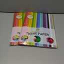 2 x Tissue Paper for Gift Wrapping (100 Sheets) 20 Assorted Colors, Gift Bags, Packaging, Floral, Birthday, Holidays, Christmas, Halloween, and DIY Crafts
