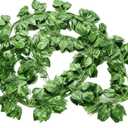 12PCS 84Ft Artificial Plants Fake Ivy Leave Greenery Vines for Wedding Party Kitchen Garden Wall Decoration Hanging Decor