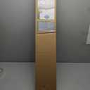 Lotus & Windoware Cordless, 2 Inch Faux Wood Blind, 34" Wide x 60" Long, Window Blinds, Blinds & Shades, Blinds for Indoor Windows, Embossed, Bright White