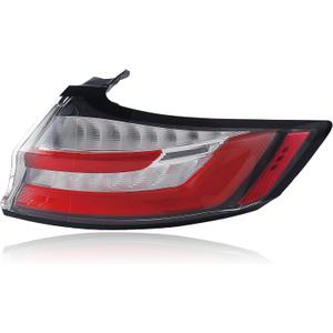 LED Tail Lights Compatible With 2019-2024 Ford Edge ST/ST-Line/Titanium Tail Light Rear Brake Lamp Signal Assembly with running lights Replace:FO2805129, KT4Z-13404-D Right Passenger Side