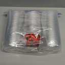 100Pcs Christmas Aluminum Cups with Lids,5oz Disposable Ramekin Baking Cups Muffin Liners Mini Pie Pans Foil Cupcake Containers for Christmas Party,Style B