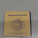 Anti Barking Device for Dogs, Rechargeable Ultrasonic Bark Box with 3 Adjustable Modes, Safe 35FT Dog Bark Deterrent Device & Dog Barking Silencer for Indoor and Outdoor Use (Black)