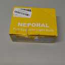 Full Spectrum Light Bulb, 6000K Natural Sunlight Bulbs, 9W 60W Equivalent LED Light Bulb, Natural Light Bulbs A19, E26/E27 LED Light Bulbs for Home, 3 Pack