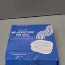 CIRCA AIR Inflatable Sink For Locs Detox - Tub For Dreads With Pillow, Hair Washing Basin, Shampoo Basin, Portable Hair Washing Station for locs