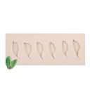 3D Leaf Pattern Theme Silicone Fondant Molds for Cake Decorating Cupcake Topper Chocolate Candy Clay Resin