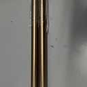 Ivilon Drapery Window Curtain Rod - End Cap Style Design 1 Inch Pole. 28 to 48 Inch Color Warm Gold