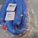 3 Pack Pool Noodles, Blue/Red/Yellow, 59 Inch | Premium Foam, Floatation Aids, Pool Parties, Water Sports