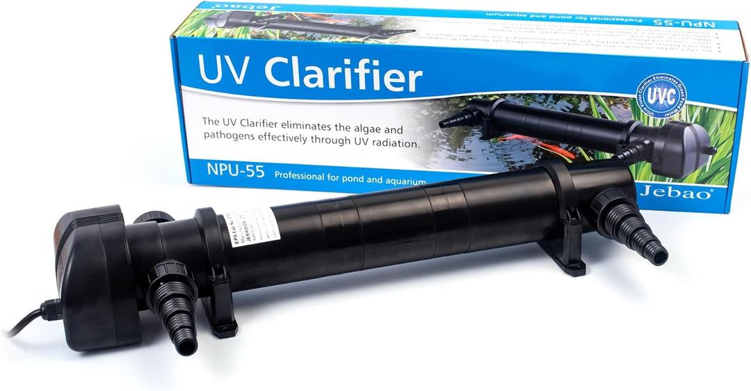 Jebao NPU Clarifier for Pond and Aquarium (55-watt)