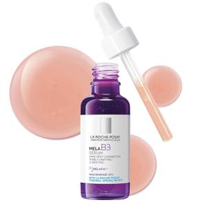 La Roche-Posay Mela B3 Serum, Dark Spot Corrector With Anti-Aging Melasyl + 10% Niacinamide, Discoloration Correcting Serum for Sun Spots, Age Spots & Post-Acne Marks (1 Fl Oz (Pack of 1))