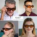 Eyekepper 100% Blue Light Reduction,Fitover Anti-Blue Blocking Computer Glasses Amber Lenses Black Red