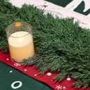 Christmas Garland Soft Bendable Realistic Artificial Cedar Pine Green Xmas Mantle Garland for Staircase with Gift Box Garlands for Decoration Christmas Fireplace Porch Table Home Yard Decor (72 Inch)