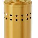 DOWRY Anti-Hand Off Toilet Plunger with Holder for Bathroom,Powerful Efficient Force Suction Cup,Heavy Duty, Deep Cleaning, Gold