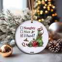 2025 Christmas Tree Ornaments - Christmas Keepsake, Ceramic Decoration (C10)
