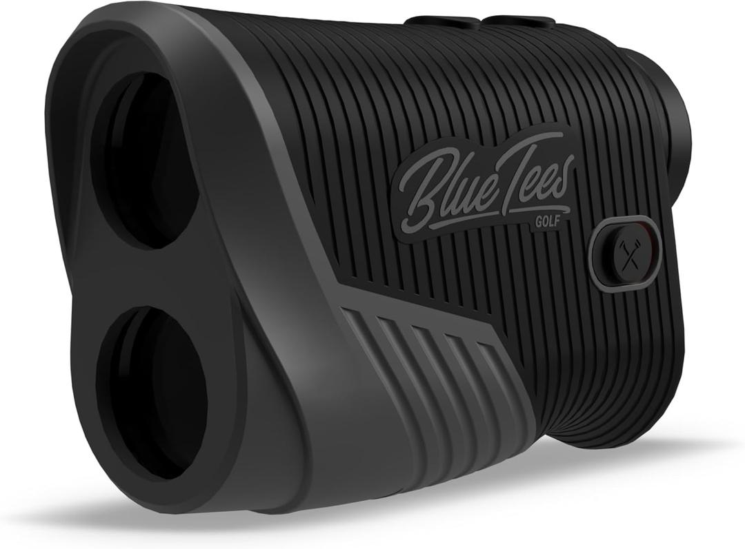 Blue Tees Golf - Series 2 Pro Plus + Laser Rangefinder with Slope Switch - 800 Yards Range, Slope Measurement, Flag Lock with Pulse Vibration, 6X Magnification