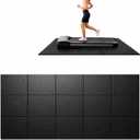 Treadmill Mat 78"x40", WERCHO Foldable Walking Pad Mat for Carpet Hardwood Floors 6mm Heavy-Duty Exercise Equipment Mat for Treadmil Pad,Spin Bike, Elliptical Trainer, Home, Gym