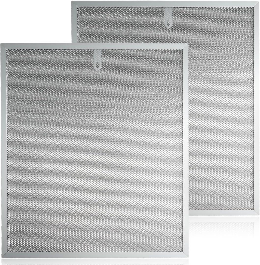 2PCS Aluminum Grease Range Hood Filters 14.81 X 16.25 X 0.38 Inches Compatible with Imperial Cal Range Hoods Replace#: C-745