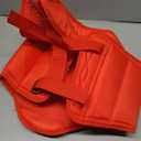 Wesing Martial Arts Muay Thai Boxing Chest Protector MMA Sanda Chest Guard (Red, M)