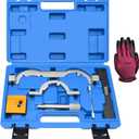 Turbo Engine Timing Tool Kit for Vauxhall Opel Chevy Chevrolet Aveo Cruze Orlando Adam Ampera Astra J Cascada 1.0 1.2 1.4 L, Camshaft Holding Locking Tool Set with Case & Gloves
