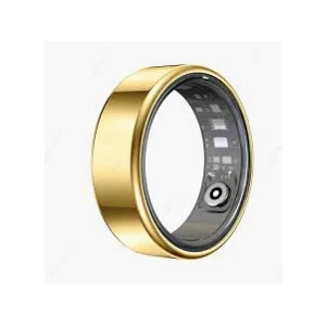  Smart Ring (Black, Size 8)