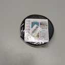 Premium Door Draft Stopper for Bottom of Door, 2" W x 78" L. Under Door Noise and Light and Bug Blocker, Under Door Sweep for Exterior & Interior Doors, Door Strip Ideal for Keeping Out Cold, Black