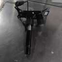 COLAMY Office Ergonomic Desk High Back Executive Chair with Pop-Out Lumbar Support, Upgraded Casters, Adjustable Headrest, Flip-Up Arms, Leather Home with Thick Cushion for Comfort - Black