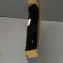 Cat Scratch Couch Protector,Cat Scratch Sofa Armrest Cover with Sisal Mat and Toy for Cats,Sofa Scratcher Furniture Protector 23.6L*19.7W (Black/Left Hand)