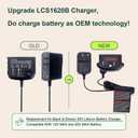 Biswaye LCS1620B 20V Lithium Battery Charger Compatible with Black and Decker: Compatible with Black & Decker 20V Max Lithium Ion Battery LBXR20 LBXR20-OPE2 LBXR2020-OPE LB2X3020-OPE LB2X4020