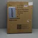 EMERIT Printer Stand Shelf with Storage Wood Desk Paper Organzier for Home/Office,Printer Riser, 2 Tire (Large, Black)