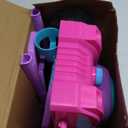 SLOOSH Bubble Lawn Mower Toddler Toys - Kids Bubble Machine Summer Outdoor Push Toy Games, Backyard Garden Outside Play Toddlers Preschool Boys Girls Birthday Gifts (Pink) (Pink)