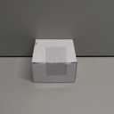 4 Pcs 2" Monogrammed Ice Cube Molds Whiskey Gift for Men Personalized Custom Letter Silicone Ice Molds for Whiskey Lovers, for Birthday and Christmas(Letter F)