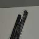 Spring Tension Curtain Rod for Windows 45 to 77 inch Black Long Tension rod Adjustable Spring Curtain Rods No Drilling Short Tension Rod for Kitchen, Closet, Bathroom, Bookshelf