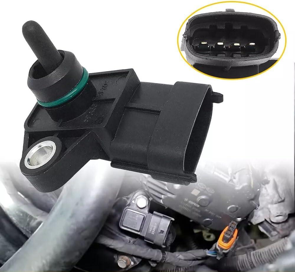Manifold Pressure Sensor MAP Sensor for Hyundai Elantra Sonata Tucson Kona/Kia Forte Forte5 Rio Sedona Soul Sportage and More...39300-2B000, AS417