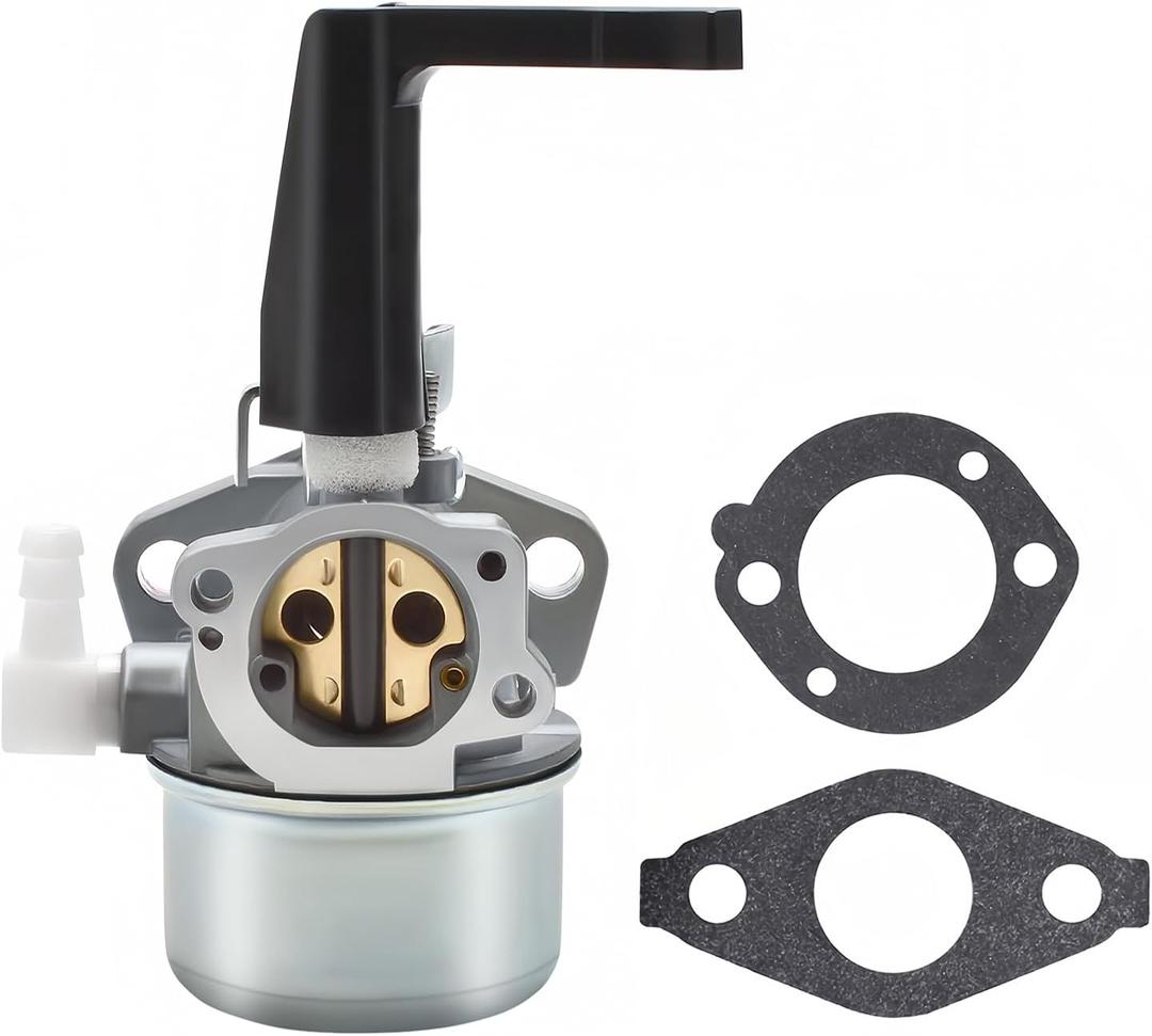 696065 697422 Carburetor Kit Fits for 110402 110412 5HP 5.5HP 6HP 6.5HP 7HP Tiller Engine Carb Rototiller Troy Generator Intek Motor Water Pump Replace Carb