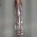 Prestee Set of 24 Plastic Champagne Flutes Disposable - Silver Glitter Pink Champagne Glasses with Rose Gold Rim, Elegant Toasting Cups for Weddings, Cocktail Parties, New Year's Celebrations (24 Count (Pack of 1))