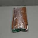 FUNHOME Outdoor Bench Cushion Cover 45 x18 x 3 inch,Water Resistant Cover with Zipper&Ties,Fade-Resistant Slipcover,Patio Porch Swing Cushion Cover Replacement Only,No Insert(Orange)