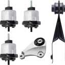 Set of 5, Engine Motor Mount and Trans Motor Mount Compatible with 2007-2008 Enclave Acadia Outlook 3.6 Auto, Replacement OE A5499HY, A5499HY, A5426, A5428, A5499HY