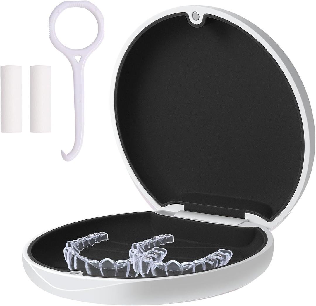 Aligner Case, Retainer Case Compatible with Invisalign Aligners