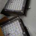 PROZONE 50W 12V DC 24V AC LED Flood Light LAMP of Warm White Floodlights Security Outdoor Waterproof IP66 Ultra Bright 3000k Color 7000lm Marine Use Yacht,Boat,Ship 2PCS Warm White(Pack of 2)