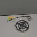 Banana Holder Stand Stainless Steel, Modern Banana Tree Hanger with Larger Base & Won't Topple Over, Banana Hanger Rack for Any Kitchen Countertop (Black)