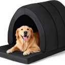 Orthopedic Dog House, Indoor Dog Bed House for Large Medium Small Dogs
