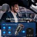 Syncwire Bluetooth 5.4 FM Transmitter for Car, 38W PD&QC3.0 Dual USB Charging Bluetooth Car Adapter Microphone & Bass Sound MP3 Music Player FM Kit with Hands-Free Calling