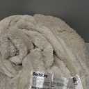 BEDSURE Heated Throw Blanket Creme 62"/84"