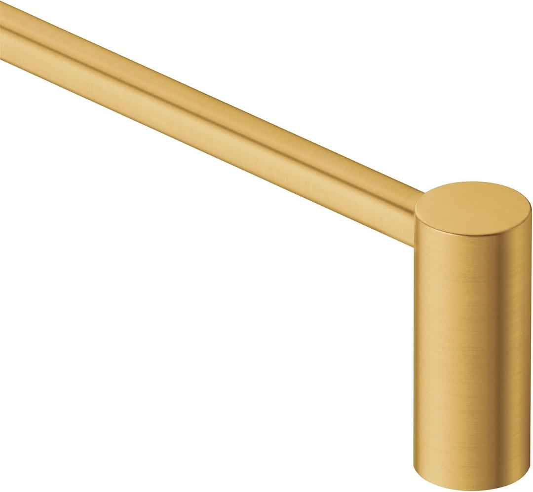 Moen Align Brushed Gold 24-Inch Modern Single Towel Bar