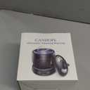 Ultrasonic Retainer Cleaner Machine, Ultrasonic Jewelry Cleaner, Denture Cleaner for Invisalign, Mouth Guards, Night Guards, Aligners, Toothbrush  Detachable Base & Lid, Digital Timer, White