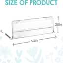 Regalo Safety 54 Extra Long Hideaway Bed Rail Guard for Toddlers, Toddler Bed Rail with Reinforced Anchor Safety System, 20 Tall Bed Safety Rail, Fits Twin, Full & Queen Beds