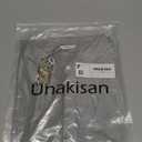 Unakisan Men's Linen Shirts Short Sleeve Casual Shirts Button Down Shirt for Men Beach Summer Wedding Shirt, XXXL